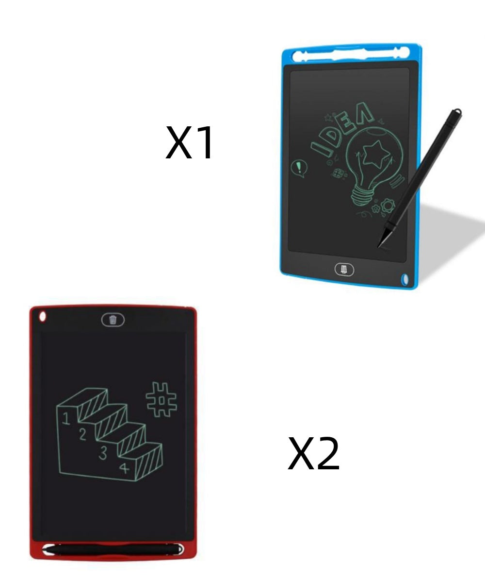 "LCD Writing Tablet – Kids' digital drawing and notepad for creative fun"
"Non-toxic LCD writing tablet – Perfect digital drawing pad for kids"
"Portable LCD writing tablet – Eco-friendly notepad for children's creativity"
"Kids' digital drawing tablet – Ideal for sketching, writing, and doodling"
"Durable and reusable LCD writing tablet – Perfect for kids' art and learning"