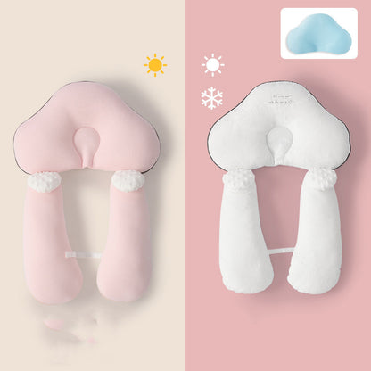 Ergonomic Baby Pillow – Safe & Cozy Sleep Support