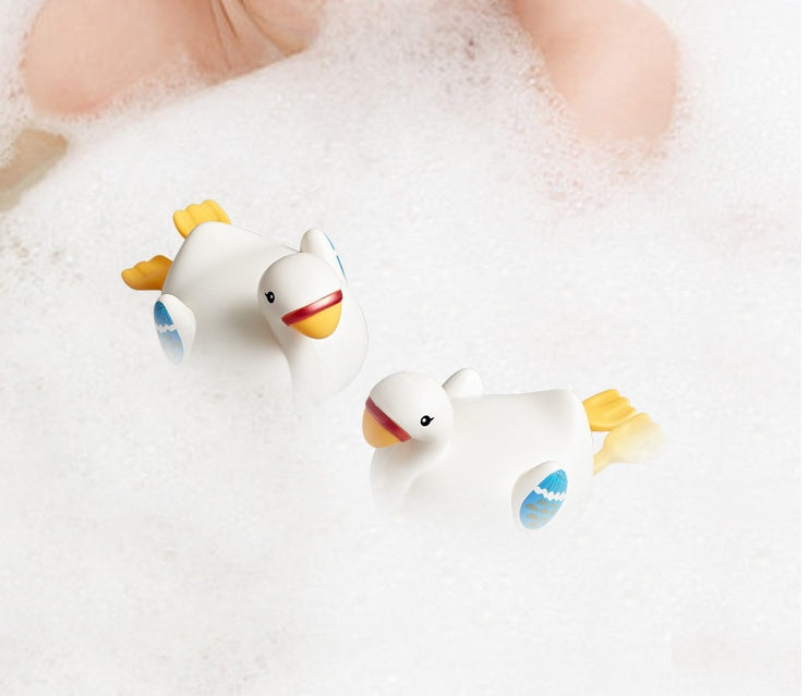 "Baby Bath Toys – Wind-up swimming goose and dolphin set for toddlers"
"Non-toxic baby bath toys – Wind-up swimming goose and dolphin for bath time fun"
"Interactive baby bath set – Wind-up swimming goose and dolphin toys for kids"
"Durable wind-up bath toys – Swimming goose and dolphin set for babies"
"Fun and safe baby bath toys – Wind-up swimming goose and dolphin for playtime"