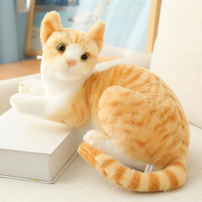 "Cat Plush Toy – Soft and adorable stuffed animal for kids"
"Cuddly cat plush toy – Cozy and huggable stuffed animal for children"
"Soft and gentle cat plush – Perfect comfort companion for toddlers"
"Non-toxic stuffed cat toy – Safe and snuggly plush animal for babies"
"Cute cat stuffed animal – Soft plush toy for playtime and bedtime"