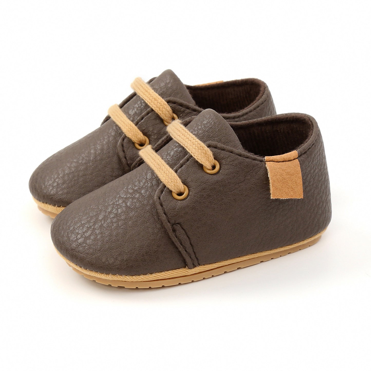 Spring & Autumn Leather Baby Walking Shoes – Soft & Durable for Little Feet