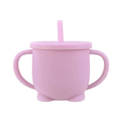 Food-Grade Silicone Sippy Cup – Leak-Proof Baby & Toddler Cup with Lid