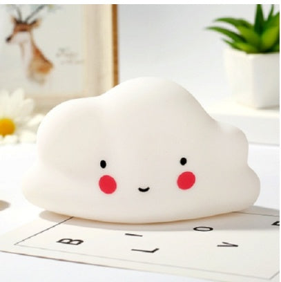 Cute Clouds Stars Moon Appease Glow Night Light Feeding Light Baby Sleeping Toy Kids Christmas Gifts For New Year