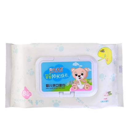 80-Piece Wet Baby Wipes with Lid – Convenient, Gentle, and Ready for Every Cleanup