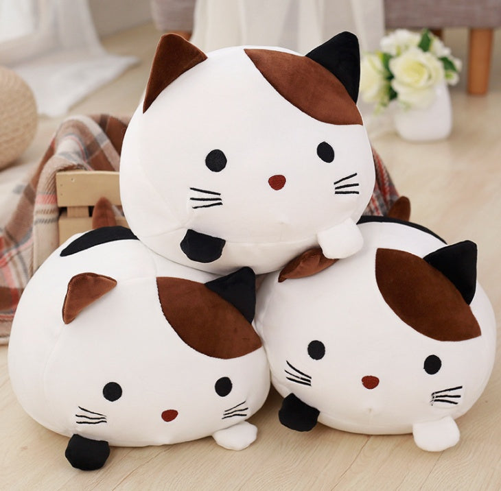 30cm Kawaii Plush Cat – Soft Stuffed Pillow & Gift