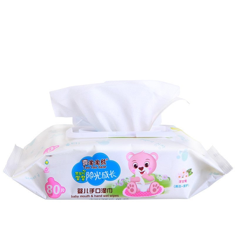 80-Piece Wet Baby Wipes with Lid – Convenient, Gentle, and Ready for Every Cleanup