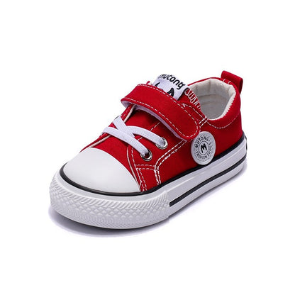 Spring Baby Toddler Shoes – Soft-Soled Canvas Shoes for Little Feet