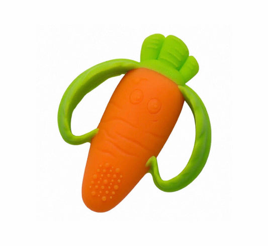 "Soft & Safe Carrot Teether – Gentle teething relief for babies"
"BPA-Free Carrot Teether – Safe and fun for baby’s teething"
"Non-toxic Soft Carrot Teething Toy – Gentle chewing fun for babies"
"Soft Carrot Teether – Perfect for soothing teething discomfort"
"Safe and Colorful Carrot Teether – Ideal for teething babies"