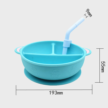 Baby Silicone Grid Plate – Safe, Durable, and Perfect for Little Eaters