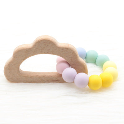 "Soft Silicone Teether Bracelet – Safe & BPA-Free Baby Teething Toy"
"Soft Baby Teether Bracelet – Gentle on Gums, Easy to Hold"
"BPA-Free Silicone Teething Bracelet for Babies – Relieves Sore Gums"
 "Soft & Flexible Baby Teether Bracelet – Happy Gums, Happy Baby"
"Non-Toxic Silicone Teether Bracelet – Perfect for Teething Relief"