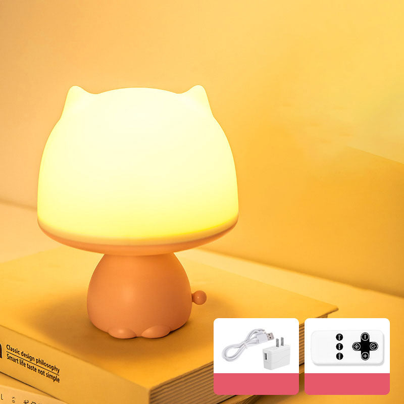 Rechargeable Remote Control Night Light – Perfect for Baby Feeding & Eye Care