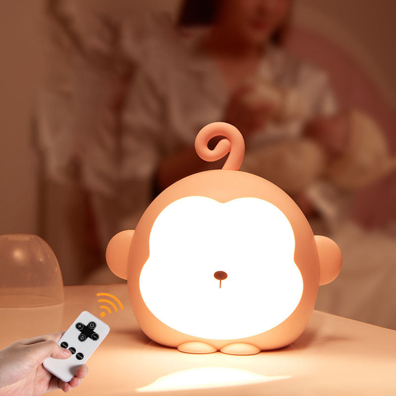 Rechargeable Remote Control Night Light – Perfect for Baby Feeding & Eye Care