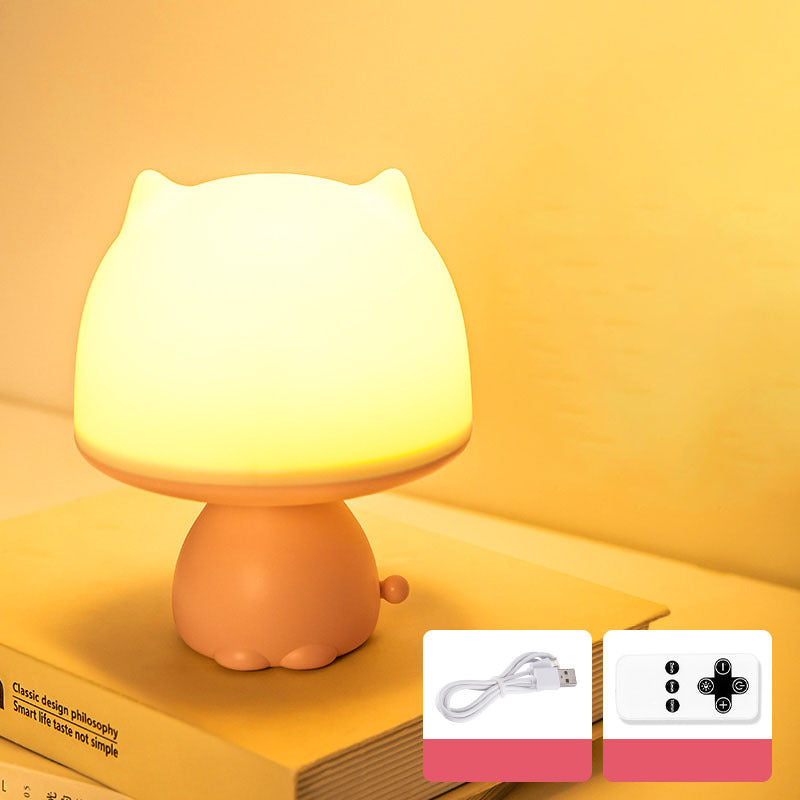 Rechargeable Remote Control Night Light – Perfect for Baby Feeding & Eye Care