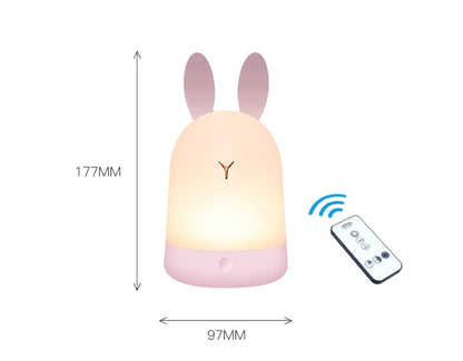 NVC lighting remote control bedside breastfeeding at night with rechargeable eye protection to accompany the bedroom baby night light