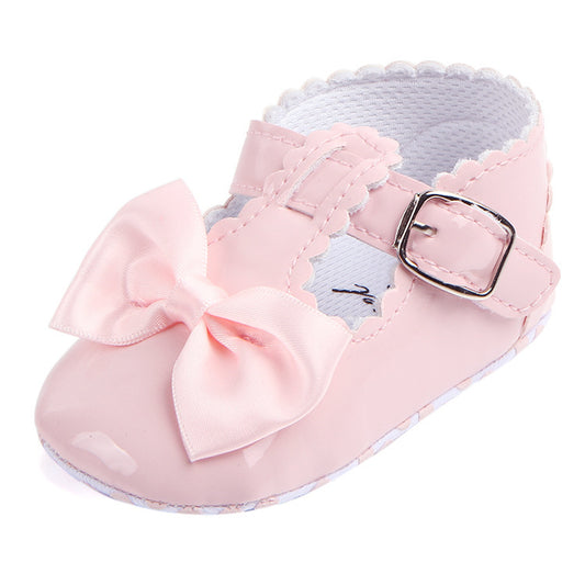 Spring & Autumn New Princess Shoes – Non-Slip Baby Walking Shoes for Girls