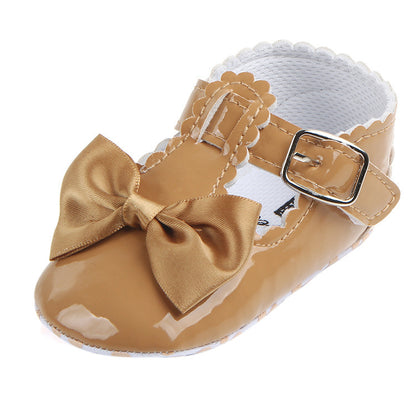 Spring & Autumn New Princess Shoes – Non-Slip Baby Walking Shoes for Girls