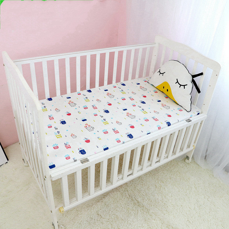 Soft Cotton Baby Cot Cover – Cozy & Protective Bedspread