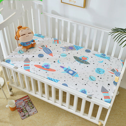 Soft Cotton Baby Cot Cover – Cozy & Protective Bedspread