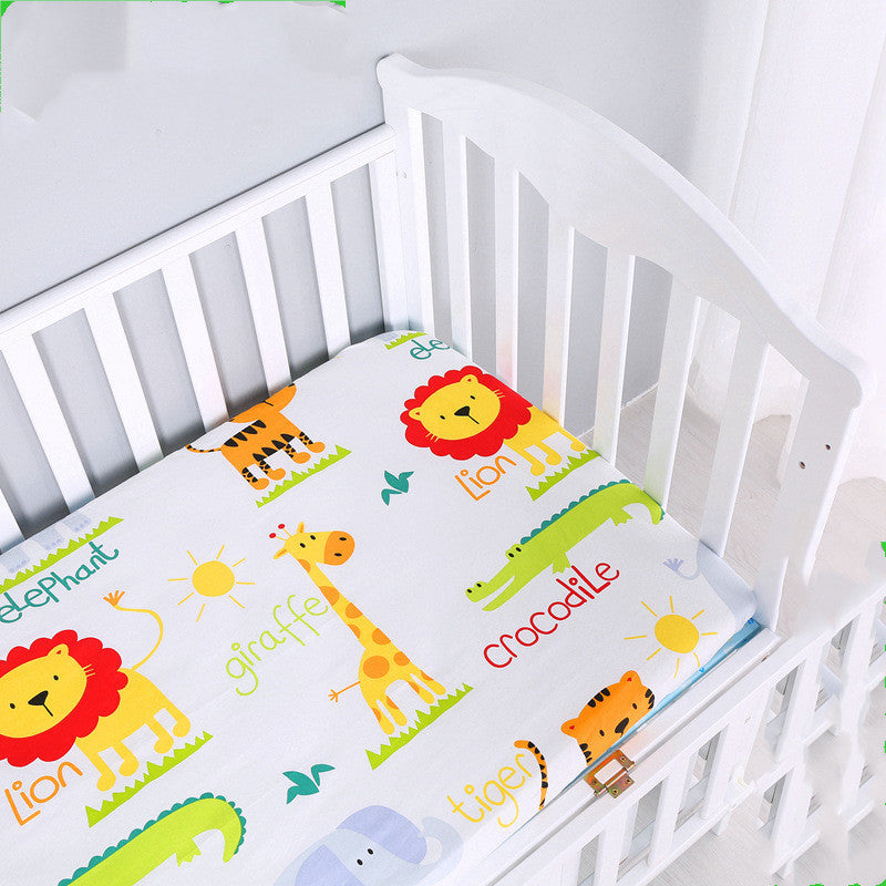 Soft Cotton Baby Cot Cover – Cozy & Protective Bedspread