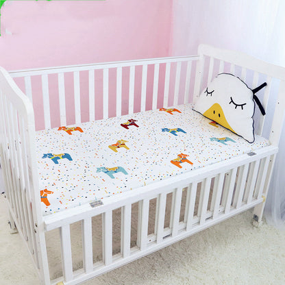 Soft Cotton Baby Cot Cover – Cozy & Protective Bedspread