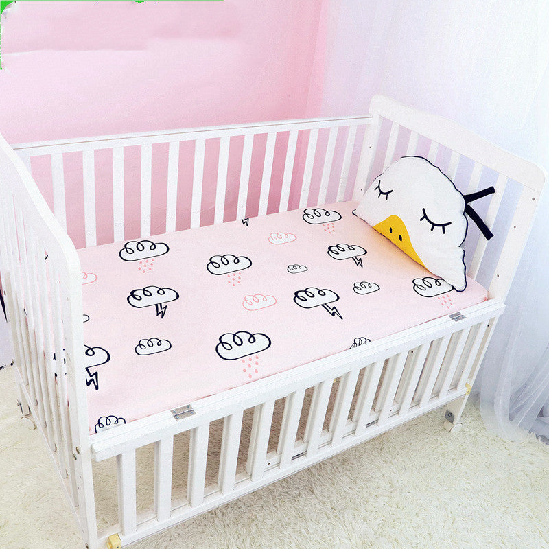 Soft Cotton Baby Cot Cover – Cozy & Protective Bedspread