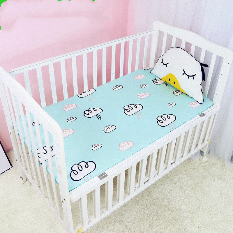 Soft Cotton Baby Cot Cover – Cozy & Protective Bedspread