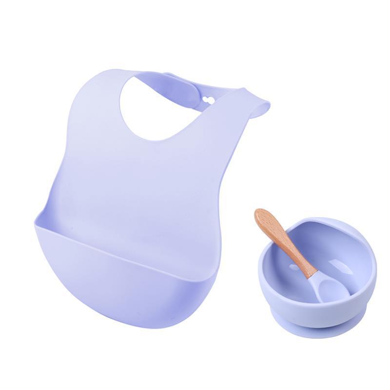 Waterproof Silicone Feeding Bib for Kids – Easy Clean & Comfortable!