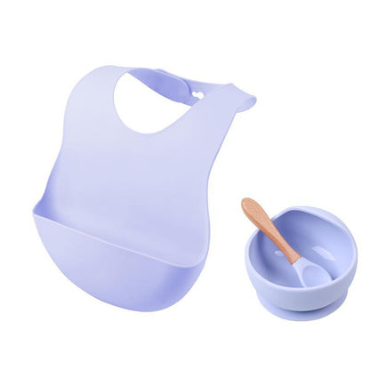 Waterproof Silicone Feeding Bib for Kids – Easy Clean & Comfortable!