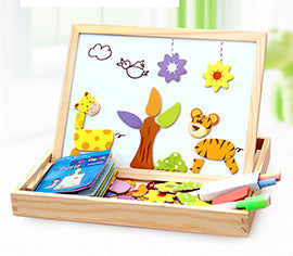 "Wooden Magnetic Puzzle Box – 3D animal and circus learning toy for kids"
"Non-toxic wooden magnetic puzzle – Fun and educational 3D animal toy"
"Wooden 3D animal puzzle box – Magnetic learning toy for toddlers"
"Interactive magnetic puzzle – Circus theme wooden learning toy for children"
"Durable wooden magnetic puzzle box – 3D animal and circus-themed toy for kids"