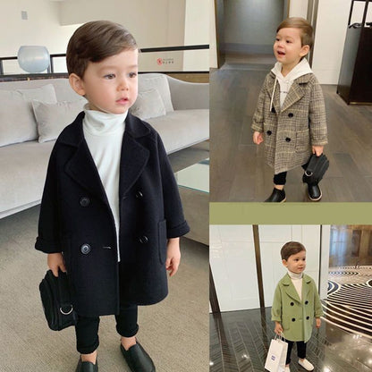 Warm & Cozy Baby Boy Jackets – Perfect for Autumn & Winter