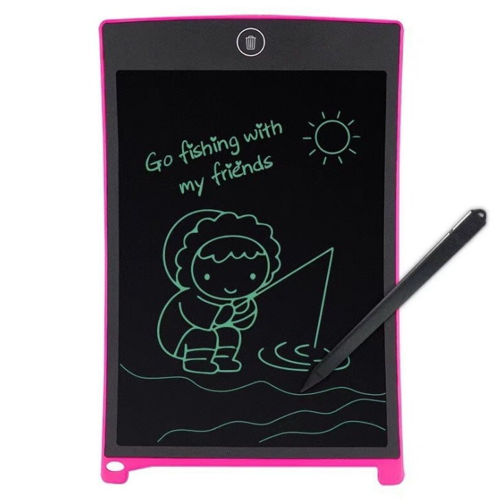 "8.5-inch LCD Writing Tablet – Digital drawing and handwriting pad for kids"
"Non-toxic 8.5-inch LCD writing tablet – Perfect for kids' drawing and learning"
"Portable 8.5-inch digital writing pad – Reusable drawing and handwriting tool for children"
"Interactive LCD writing tablet – 8.5-inch digital drawing pad for creative kids"
"Durable and eco-friendly 8.5-inch LCD writing tablet – Ideal for kids' art and handwriting practice"