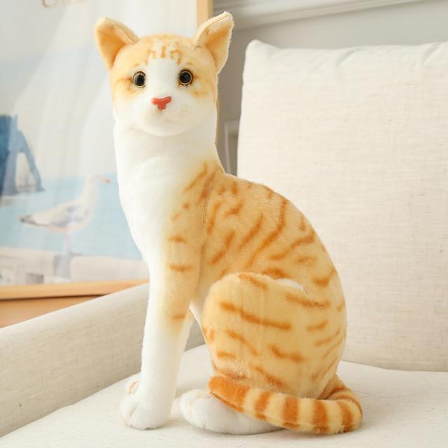 "Cat Plush Toy – Soft and adorable stuffed animal for kids"
"Cuddly cat plush toy – Cozy and huggable stuffed animal for children"
"Soft and gentle cat plush – Perfect comfort companion for toddlers"
"Non-toxic stuffed cat toy – Safe and snuggly plush animal for babies"
"Cute cat stuffed animal – Soft plush toy for playtime and bedtime"