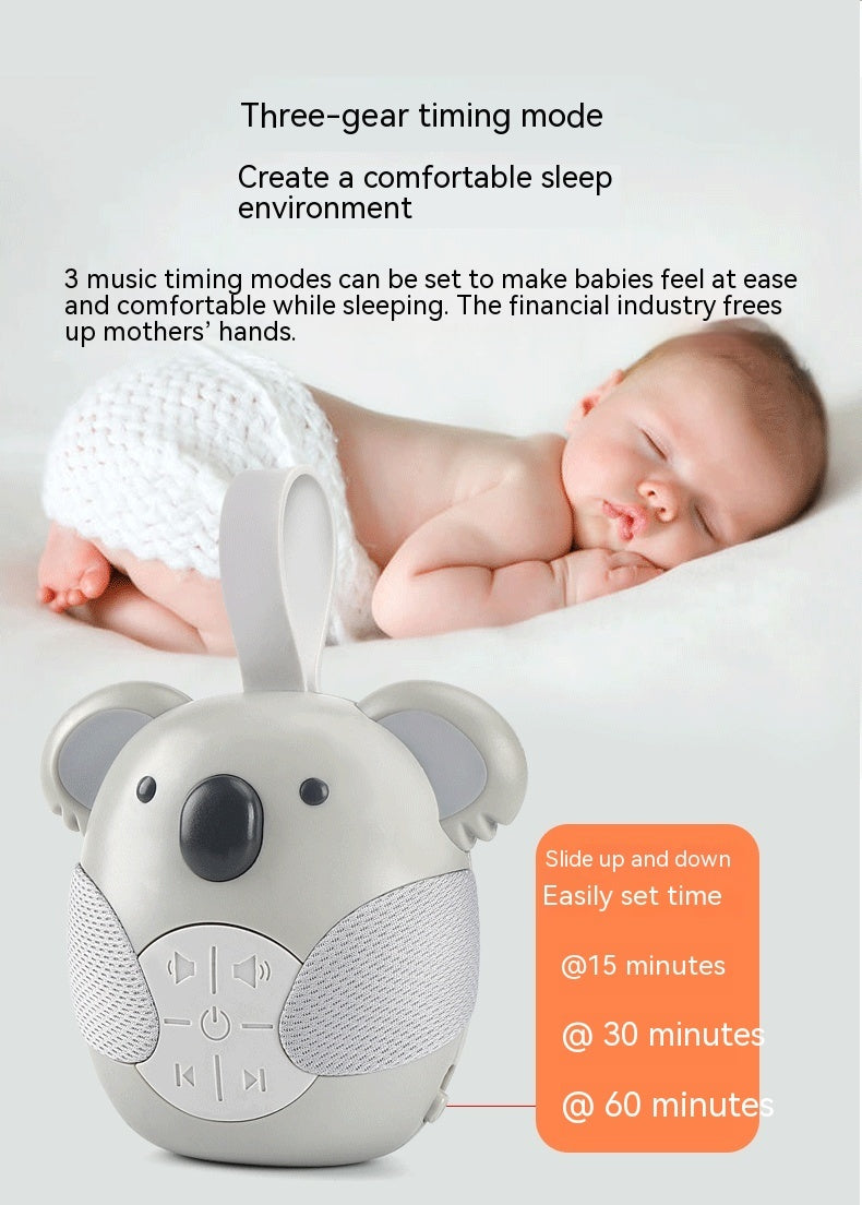 Koala White Noise Toy – Comforting Sounds for Sweet Baby Sleep