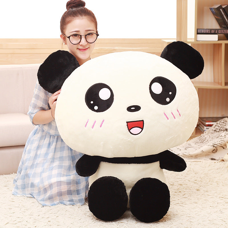 "70cm Kawaii Panda Plush – Soft stuffed animal pillow gift for all ages"
"Adorable panda plush – Cute and cuddly stuffed animal pillow"
"Soft and huggable kawaii panda plush toy – Perfect comfort gift"
"Non-toxic panda plush pillow – Safe and cozy stuffed animal for kids"
"Cute 70cm panda stuffed toy – Soft plush pillow for snuggles and relaxation"