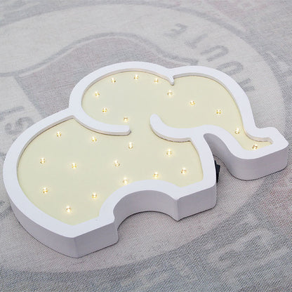 Adorable Baby Elephant LED Night Light – Soft & Soothing Glow