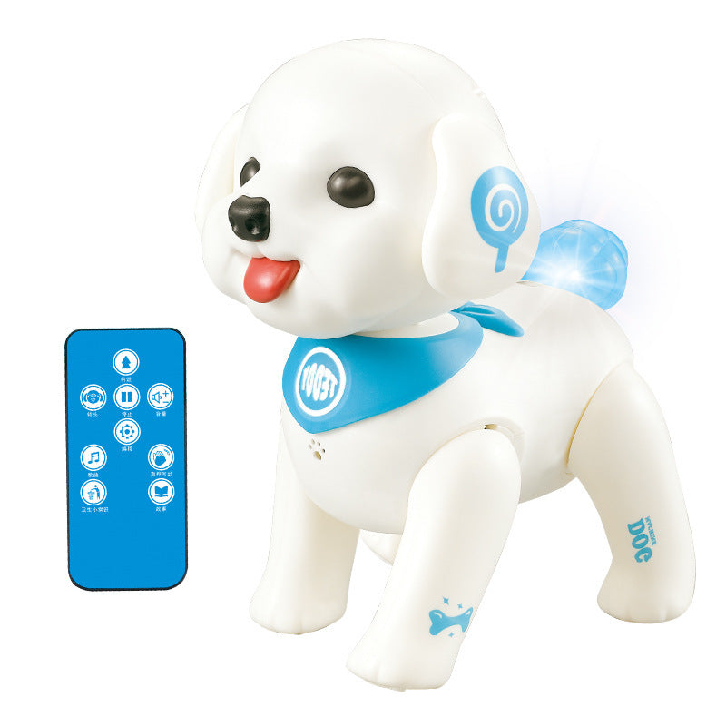 "Remote Control Robot Dog – Smart interactive toy for kids' playtime"
"Interactive robot dog toy – Fun and educational remote control pet for children"
"Smart robotic dog toy – Engaging and programmable remote control pet for toddlers"
"Durable remote control robot dog – Safe and interactive toy for kids"
"Kids' smart interactive pet toy – Remote control robot dog with fun features"