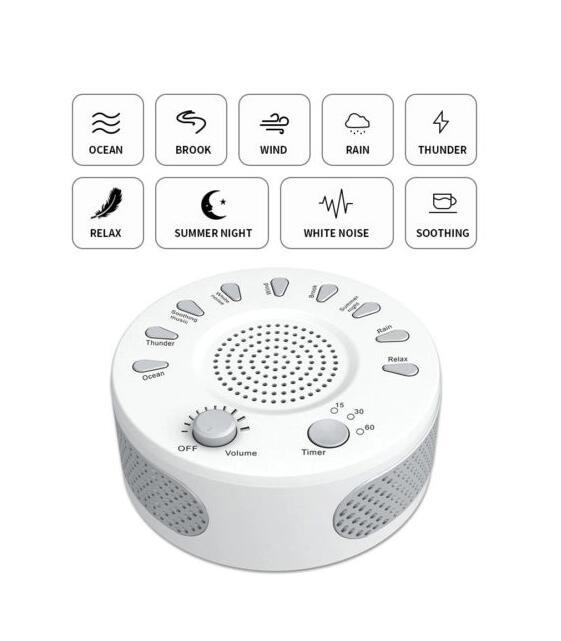 Baby Sound Machine – White Noise, Voice Recording & Auto-Off Timer