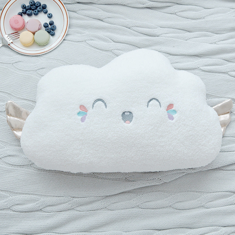 "Angel Cloud & Star Plush Pillow – Soft cushion toy for kids' comfort"
"Adorable cloud and star plush pillow – Cozy cushion toy for children"
"Soft and cuddly angel cloud pillow – Star-shaped cushion toy for toddlers"
"Non-toxic plush cushion toy – Angel cloud and star design for kids' room"
"Kids' soft plush pillow – Angel cloud and star cushion for bedtime comfort"