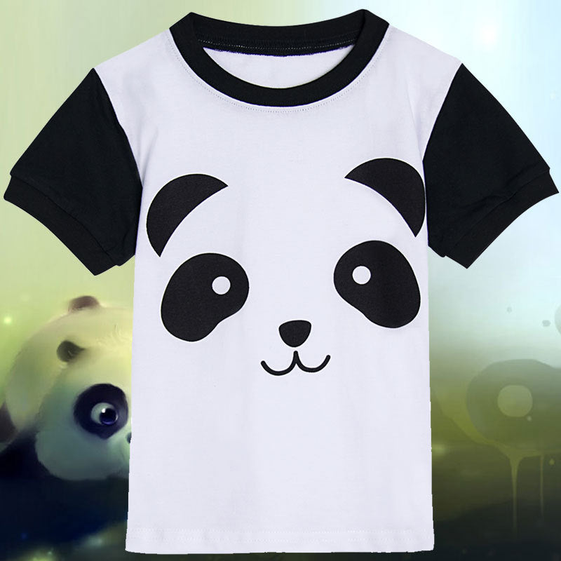 Adorable Panda Summer Pajamas for Kids