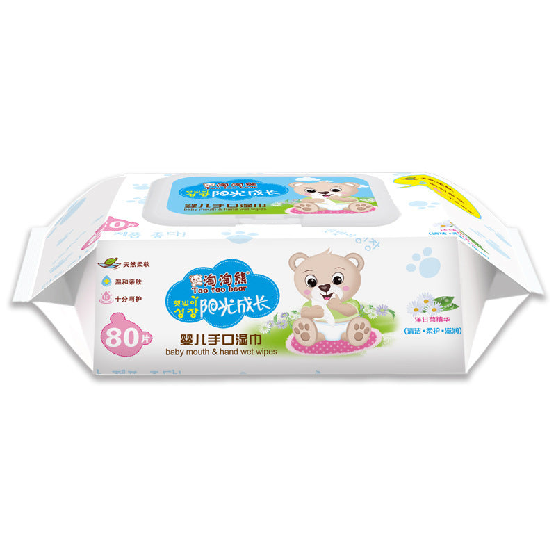 80-Piece Wet Baby Wipes with Lid – Convenient, Gentle, and Ready for Every Cleanup