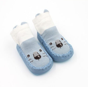 Non-Slip Baby Shoes & Socks – Soft-Soled Cotton Toddler Footwear for Comfort