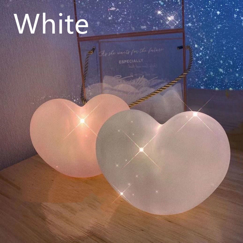 LED Love Heart Night Light – Battery-Powered, Magical Glow for Kids