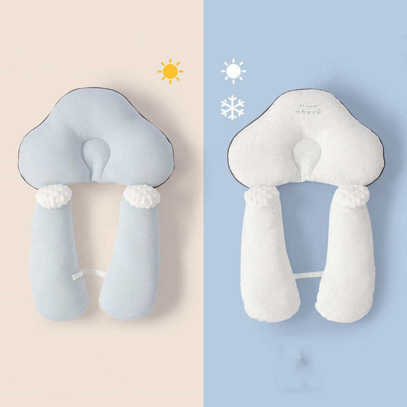 Ergonomic Baby Pillow – Safe & Cozy Sleep Support