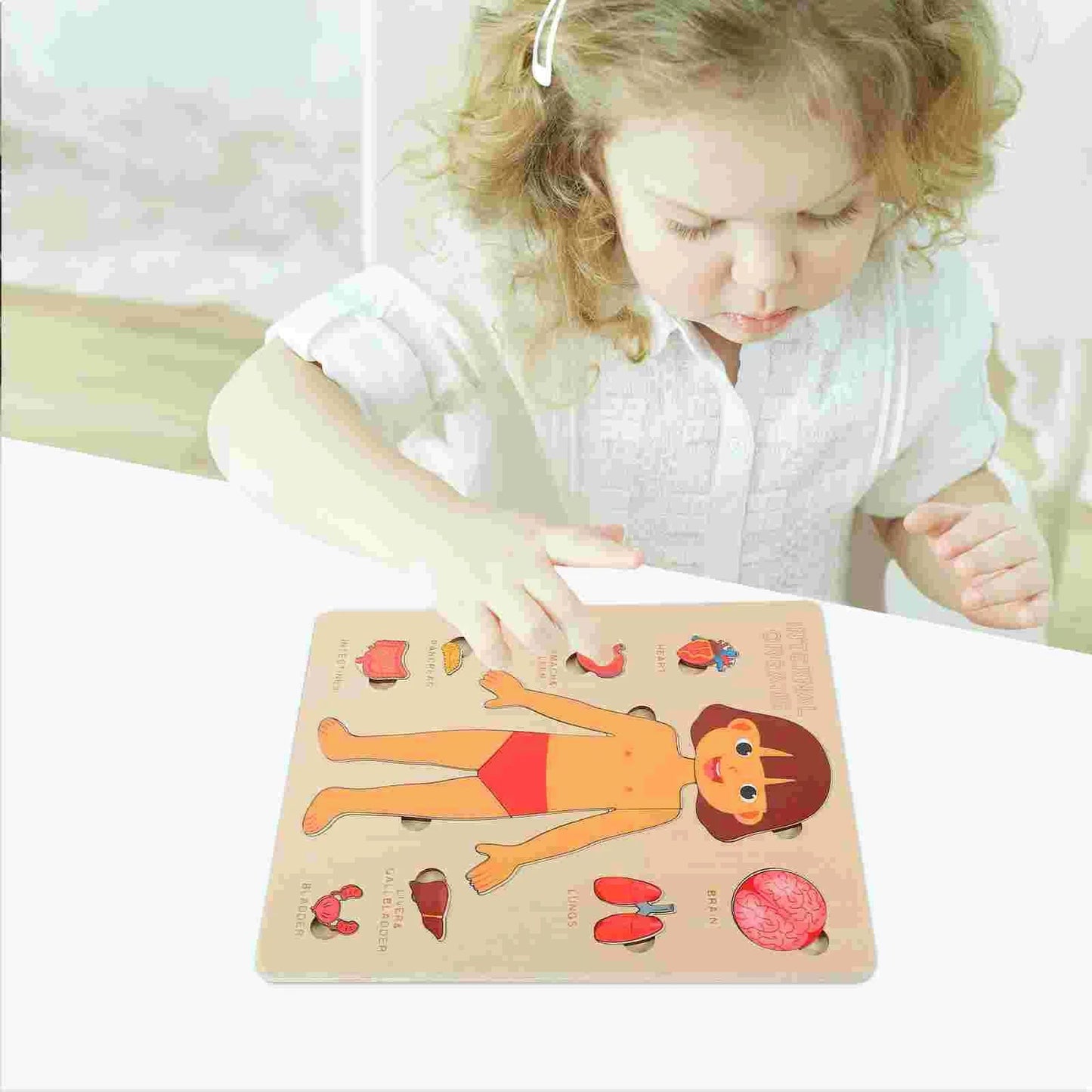 "Wooden Montessori Human Body Puzzle – Educational toy for kids"
"Non-toxic wooden Montessori puzzle – Fun and educational human body toy for kids"
"Interactive wooden human body puzzle – Montessori learning toy for children"
"Durable wooden Montessori puzzle – Human body educational toy for toddlers"
"Kids' wooden Montessori human body puzzle – Perfect educational toy for anatomy learning"