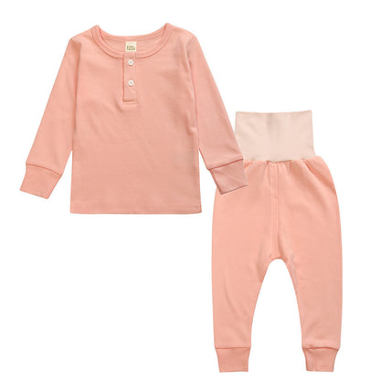 Children's Pajamas with Belly Care Suit for Comfortable Sleep