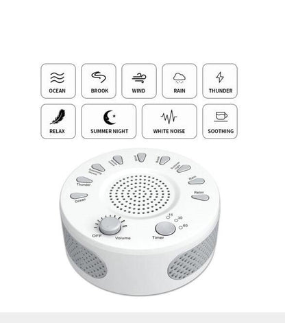 Baby Sound Machine – White Noise, Voice Recording & Auto-Off Timer