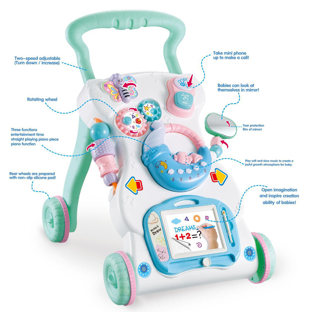 Multifunctional Baby Walker – Walk, Play & Explore