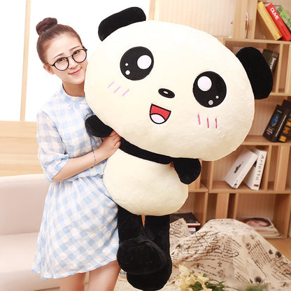 "70cm Kawaii Panda Plush – Soft stuffed animal pillow gift for all ages"
"Adorable panda plush – Cute and cuddly stuffed animal pillow"
"Soft and huggable kawaii panda plush toy – Perfect comfort gift"
"Non-toxic panda plush pillow – Safe and cozy stuffed animal for kids"
"Cute 70cm panda stuffed toy – Soft plush pillow for snuggles and relaxation"