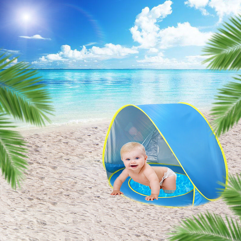 "Children's Beach Tent – Blue sun shade for babies and kids"
"UV protection beach tent – Safe sun shelter for toddlers and children"
"Lightweight and foldable kids beach tent – Easy to carry and set up"
"Waterproof sun shade tent – Perfect for baby outdoor play and beach trips"
"Breathable and durable beach tent – Safe outdoor shelter for kids"