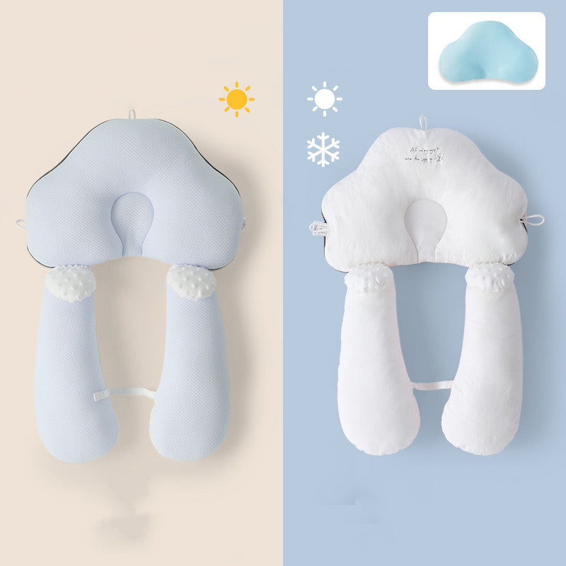 Ergonomic Baby Pillow – Safe & Cozy Sleep Support